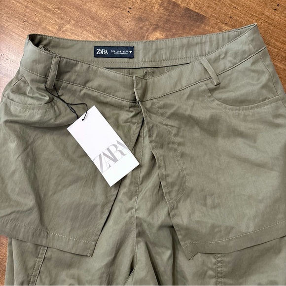 CARGO SKIRT LAYERED BOTTOMS - Picture 6 of 13